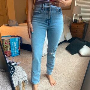 Madewell Perfect Vintage Crop jeans